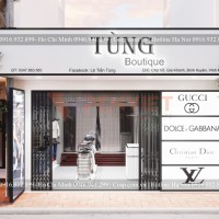 Thiết kế shop quần áo nam Tùng Boutique